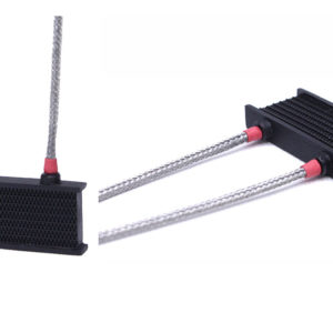 STEEL PIPE COOLER 4 - BLACK