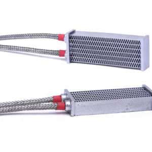 STEEL PIPE OIL COOLER - SILVER